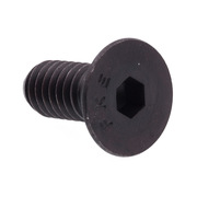 PRIME-LINE Socket Cap Screw Flat Head Allen Dr 5/16in-18 X 3/4in Black Ox Coat Steel 25PK 9174170